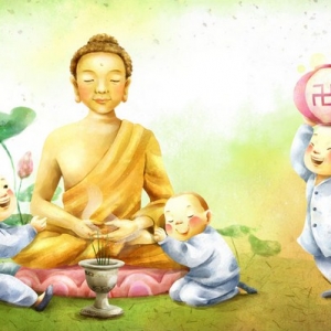 即使没有钱，有智慧的人也能修到福德