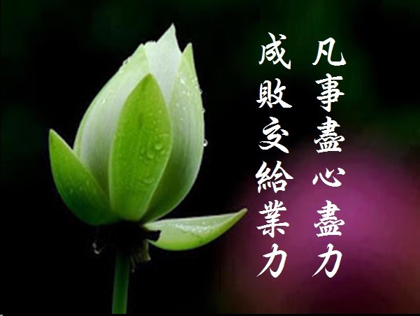 依于业力而活着